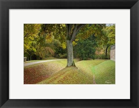 Framed Outside the Wall II Print