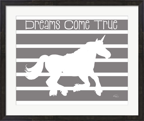 Framed Dreams Come True Print