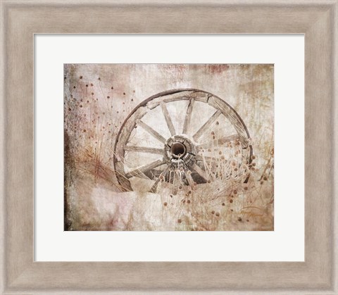 Framed Wagonwheel Print