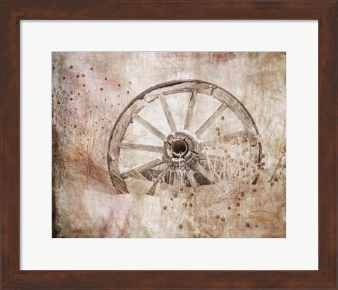 Framed Wagonwheel Print