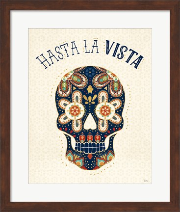 Framed La Vida Loca V Print