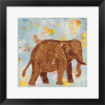 Framed Elephant Print