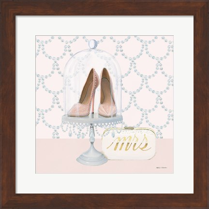 Framed Wedding Glamour II Print