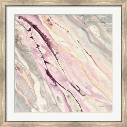 Framed Flowing I Print