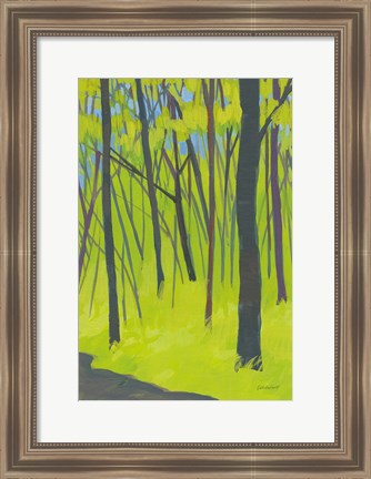 Framed Spring Woods Print