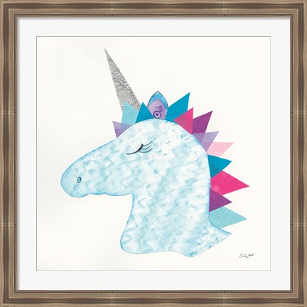 Framed Unicorn Power II Print