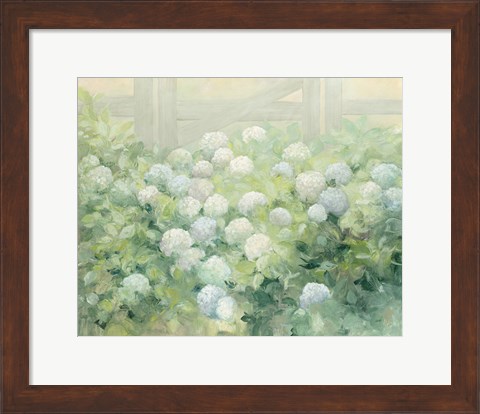 Framed Hydrangea Lane Print