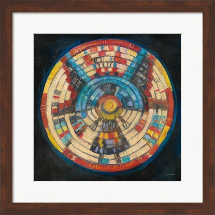 Framed Kachina Basket Print