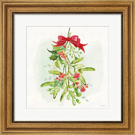 Framed Winter Blooms IV Print