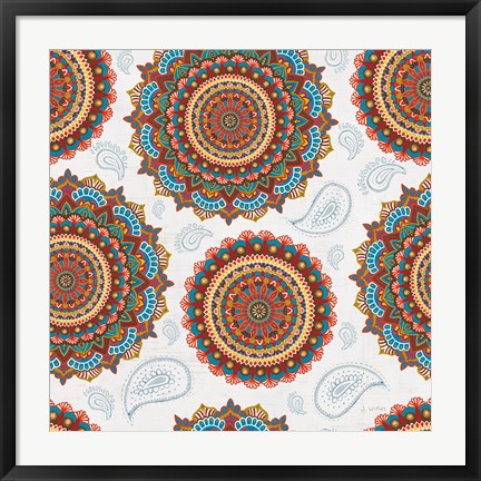 Framed Mandala Dream Pattern IB Print