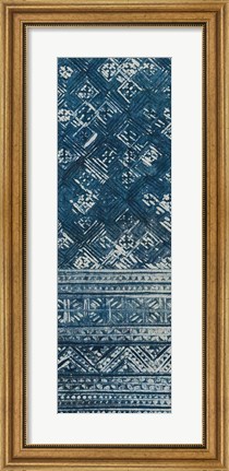 Framed Indochina Batik I Print