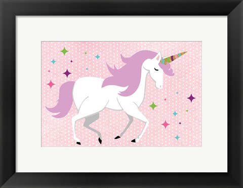 Framed Unicorn Print