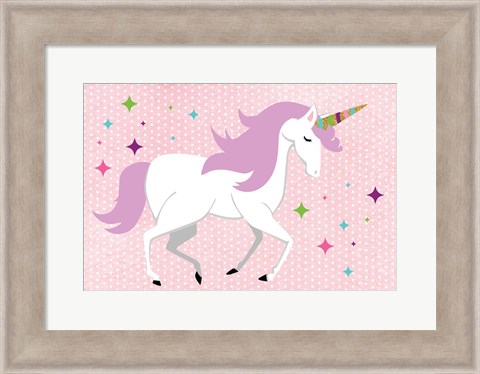 Framed Unicorn Print