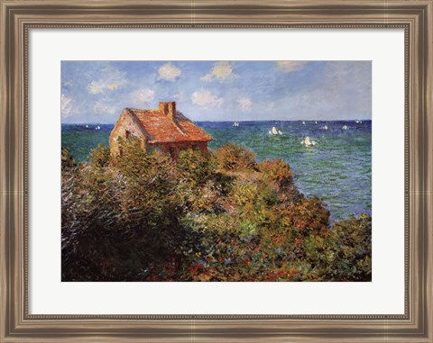 Framed Fisherman&#39;s Cottage Print