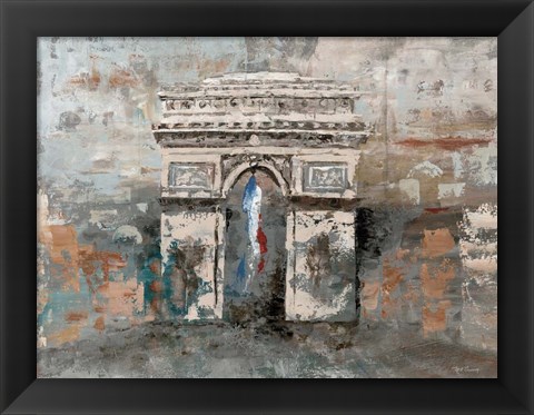 Framed Arc de Triomphe Print