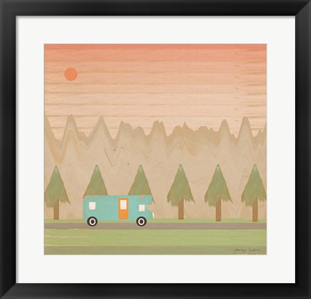 Framed Search for Adventure I Print