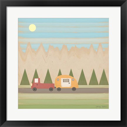 Framed Search for Adventure III Print