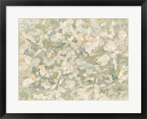 Framed Leafy Abstract Print