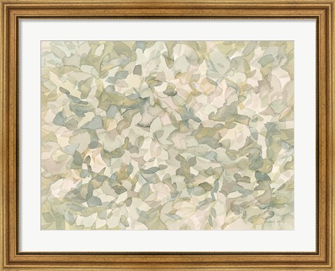 Framed Leafy Abstract Print