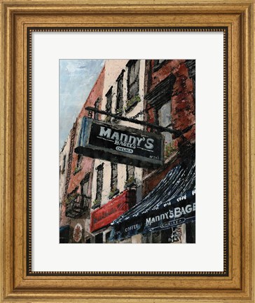 Framed New York Neighborhood II Print