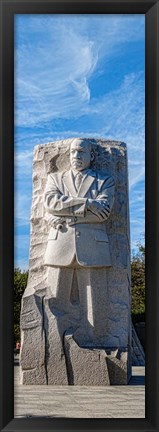 Framed Martin Luther King Jr. Memorial at West Potomac Park, Washington DC Print