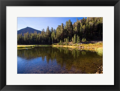 Framed Virginia Lakes, Bishop Creek Canyon, California Print