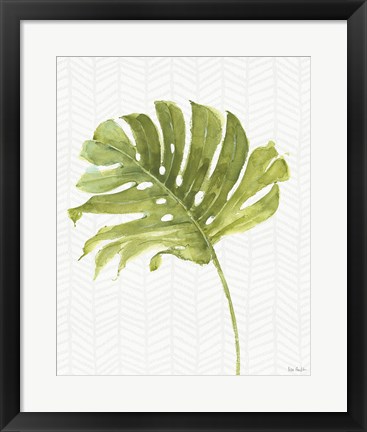 Framed Mixed Greens LXXVII Print