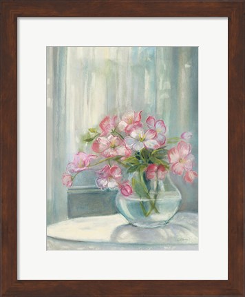 Framed Spring Bouquet II Crop Print