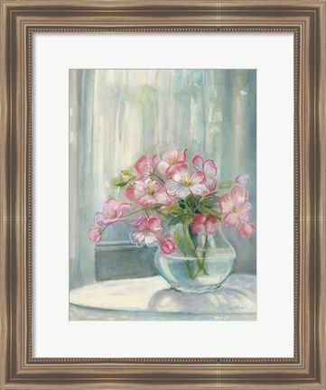 Framed Spring Bouquet II Crop Print