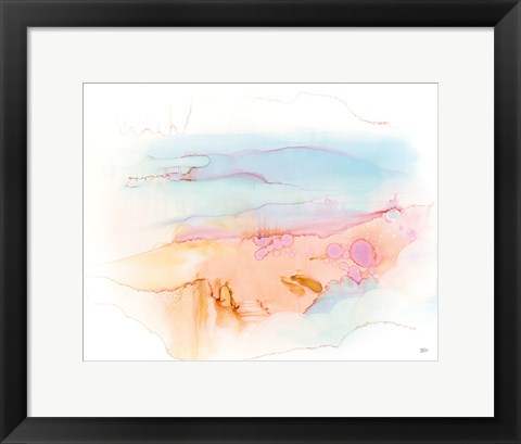 Framed Mist in the Morning Print