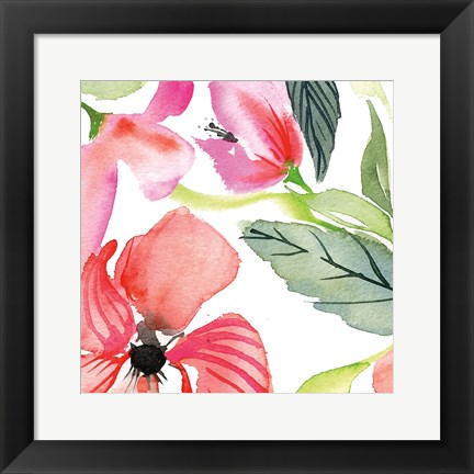 Framed Bloom to Remember III Print