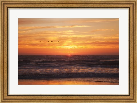 Framed At Days End II Print