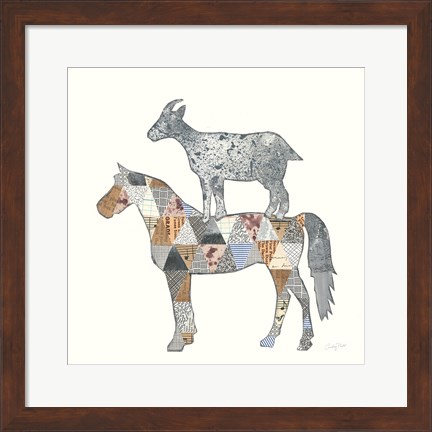 Framed Farm Sweet Farm Element IV Print