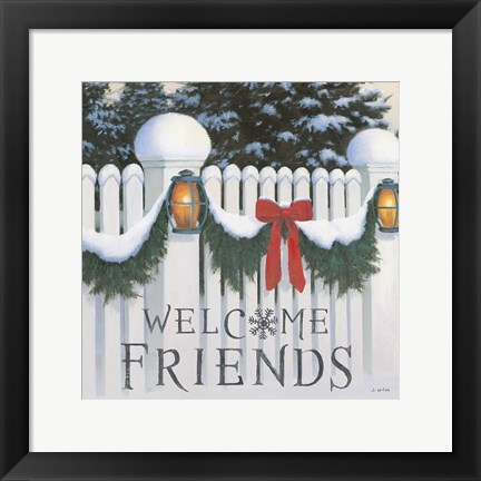 Framed Christmas Affinity VIII Print