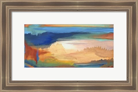 Framed Ambiguous Landscape Print