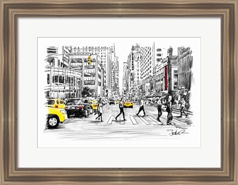 Framed Big Street Print