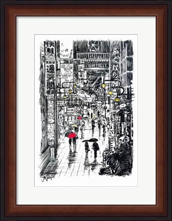 Framed Somewhere in Japan Print