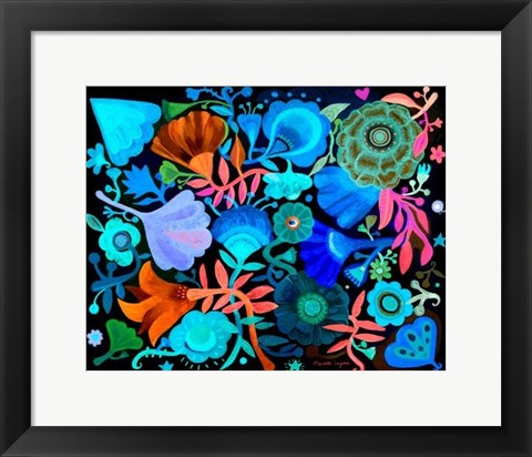 Framed Night Garden Print