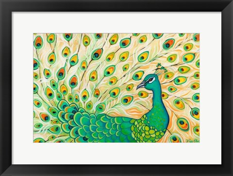 Framed Pretty Pretty Peacock Print