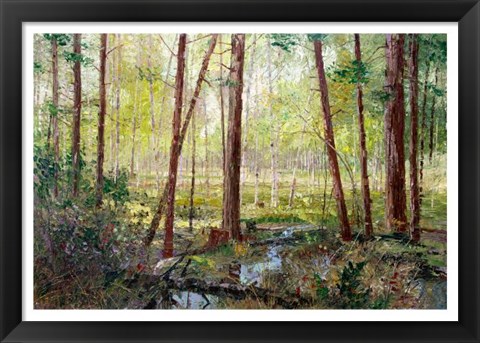 Framed Forest Edge Print