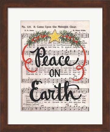 Framed Peace on Earth Print