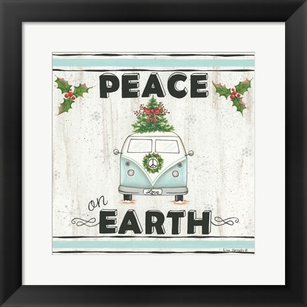 Framed Peace on Earth Print