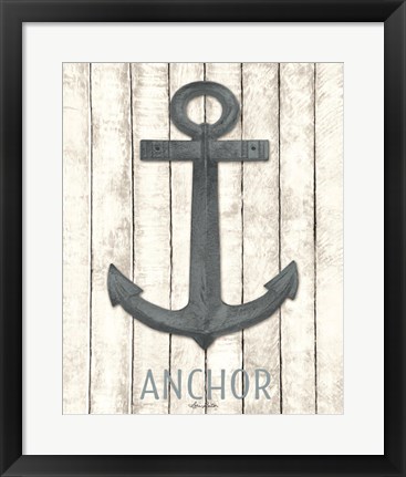 Framed Anchor Print