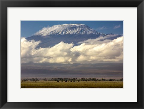 Framed Amboseli National Park, Kenya Print