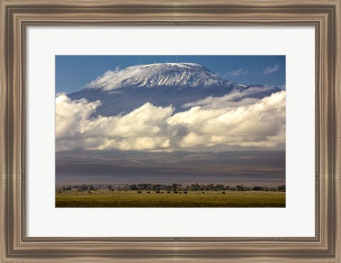 Framed Amboseli National Park, Kenya Print