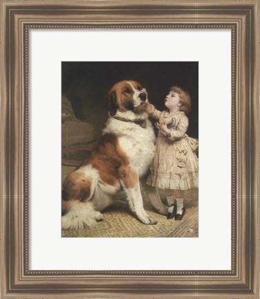 Framed Tender Loving Care Print