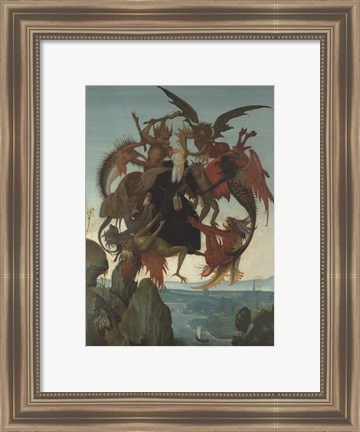 Framed Torment of Saint Anthony Print