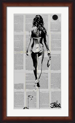 Framed Beachcomber Print