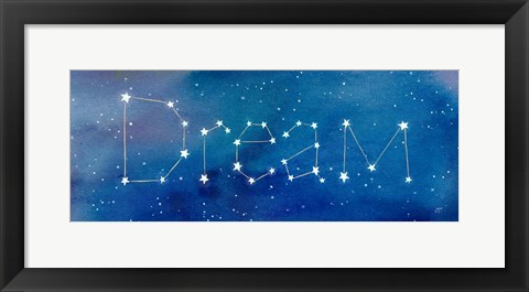 Framed Star Sign Dream Print