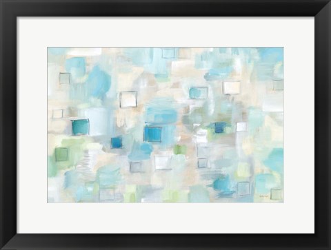 Framed Grid Ensemble Landscape Print